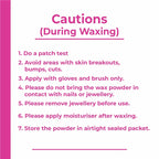 Meeow Hair Removal Wax Powder Mask