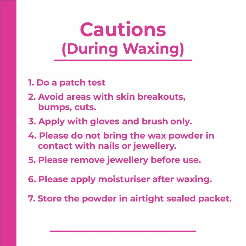 Meeow Hair Removal Wax Powder Mask